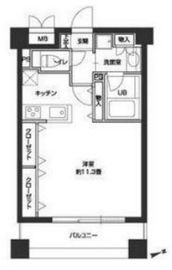 カスタリア中野 402 間取り図