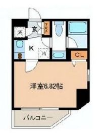 プレミアステージ笹塚 805 間取り図