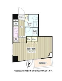 ソラーニ目黒不動前 207 間取り図