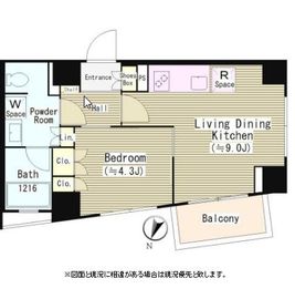 ソラーニ目黒不動前 205 間取り図