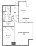 DS海岸ビル 1201 間取り図