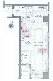 クオス銀座エスト・プルミエ 3階 間取り図