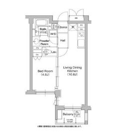 コンフォリア原宿 409 間取り図