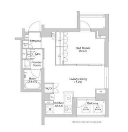 コンフォリア中野 304 間取り図