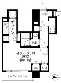 プライムアーバン番町 803 間取り図