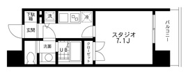 レジディア文京本郷 1003 間取り図