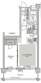 パークキューブ西ヶ原ステージ 724 間取り図