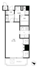 レジディア目黒 401 間取り図