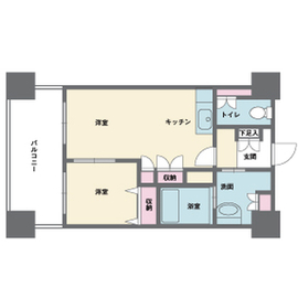 HF西新宿レジデンスウエスト 405 間取り図