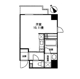 サンクレスト弐番館 503 間取り図