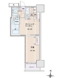 エスティメゾン錦糸町2 905 間取り図