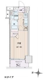 エスティメゾン錦糸町2 709 間取り図