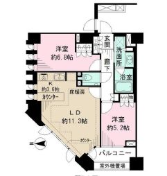 ザ・パークハウス代官山レジデンス 2階 間取り図