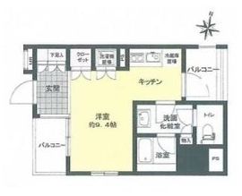 フォレシティ神田多町 10階 間取り図