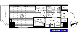 ステージグランデ早稲田 2階 間取り図