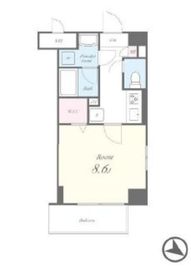 プラシード青山 303 間取り図