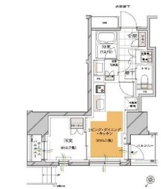 ドレッセ目黒大橋プレヴィ 10階 間取り図