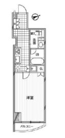 パシフィックコート中延 402 間取り図