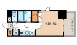 フォレシティ両国 1201 間取り図