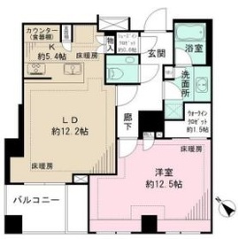 ザ・パークハウスグラン南青山 2階 間取り図