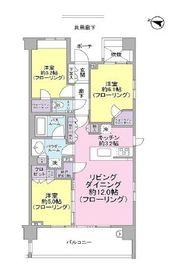シティテラス下目黒 2階 間取り図