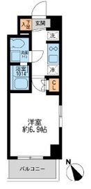 アーデン門前仲町 305 間取り図
