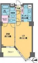 ダイナシティ西新宿 520 間取り図