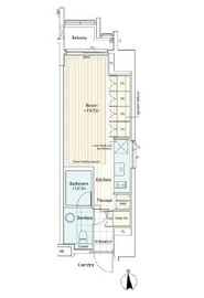 カスタリア麻布十番2 903 間取り図