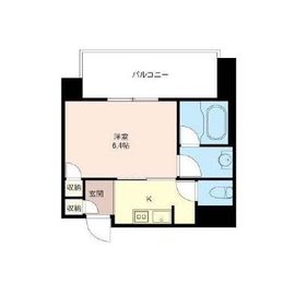オーキッドレジデンス品川 513 間取り図