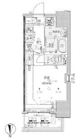 クレイシア門前仲町 3階 間取り図