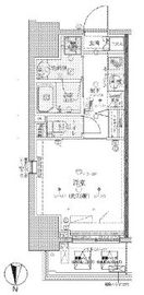 クレイシア門前仲町 4階 間取り図