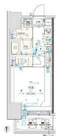 クレイシア門前仲町 7階 間取り図