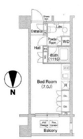 コンフォリア大森DEUX 602 間取り図