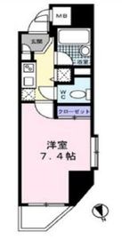 N'sコート139REX新橋 1403 間取り図