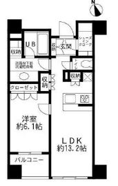 グランカーサ銀座イースト 502 間取り図