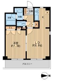 ガーデン目黒南 220 間取り図