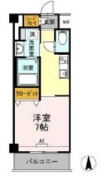 イーストングレイス 206 間取り図