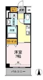 イーストングレイス 303 間取り図