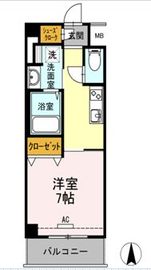 イーストングレイス 403 間取り図