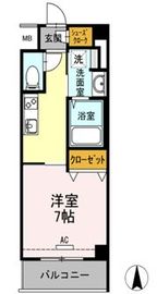 イーストングレイス 207 間取り図