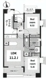 ルモンド恵比寿 8階 間取り図