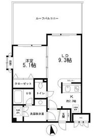 レジディア笹塚 310 間取り図