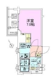 門前仲町レジデンス参番館 409 間取り図