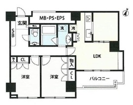 アクシア青山 12階 間取り図