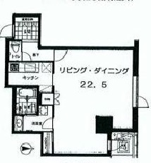 代官山プラザ 505 間取り図