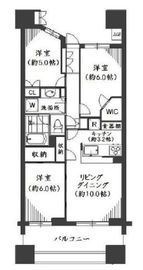 ブリリア品川中延 4階 間取り図