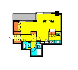 シティタワー大崎ステーションフロント 21階 間取り図