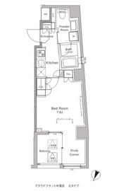 プラウドフラット中落合 306 間取り図