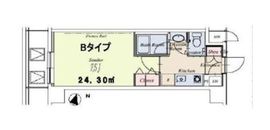 HF駒沢公園レジデンスタワー 411 間取り図