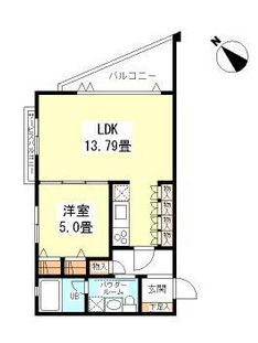 ドゥーエ代々木 303 間取り図